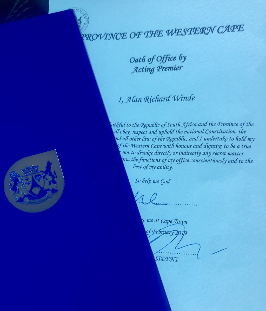 alanwinde's tweet photo. I have just been sworn in as Acting Premier. I agreed with the Judge not to invade any neighboring country. https://t.co/jja8JFwVbX