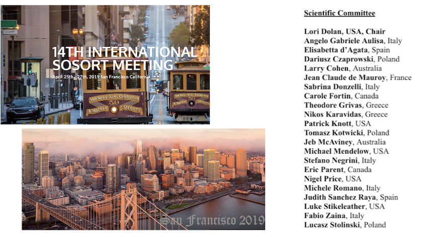 NikosKaravidas's tweet photo. 14th SOSORT Meeting in San Francisco Scientific Committee Members

#SOSORT #PSSE #SOSORT2019 #SanFrancisco #scoliosis #Schroth_Scoliosis_Spine_Clinic https://t.co/bti6UHkZ6H
