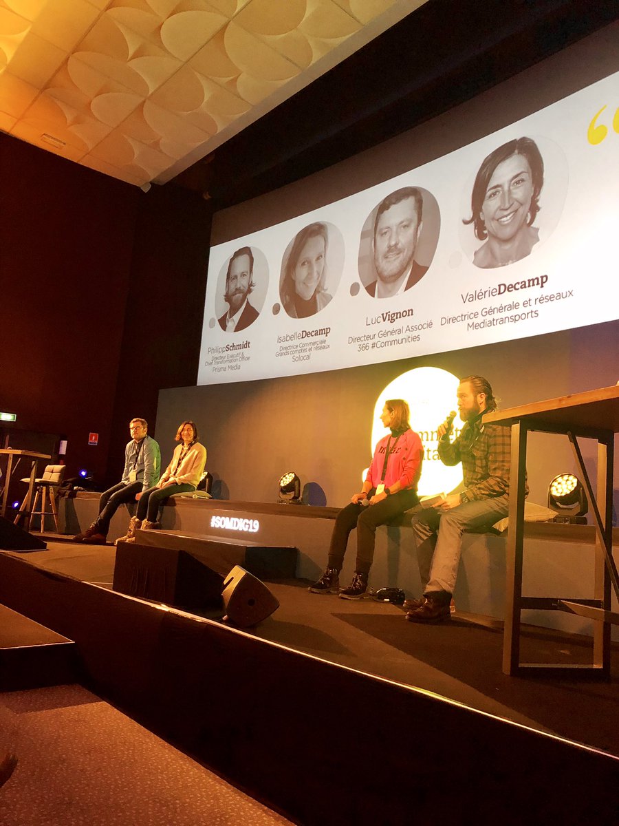 PascalCubb's tweet image. Back In the Game! W/ @philthebill77 @valeriedecamp @decampisa @vignonluc @mediatransports @Solocal @366communities @PrismaMedia @sommetsdigital #SOMDIG19