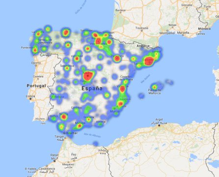 IDAEenergia's tweet photo. En @IDAEenergia se ha diseñado un mapa de calor que muestra a lo largo de todo el territorio nacional las zonas de demanda de calefacción y refrigeración ¿Queréis descubrir como se ve vuestra zona geográfica? 
👉 https://t.co/uqd3HJH9lx https://t.co/6jDZdnANWA
