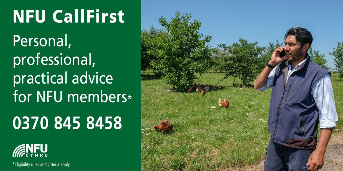 NFUtweets's tweet image. Our #CallFirst service offers FREE expert advice to NFU members. Find out more at ow.ly/rZ1l50kpSL0