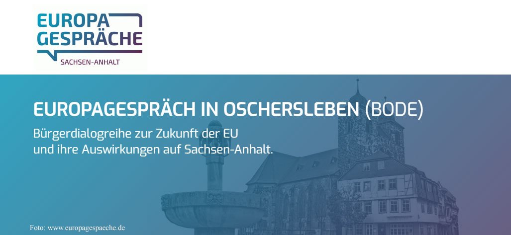 Landtag_LSA's tweet photo. Als Präsidentin der Europäischen Bewegung Sachsen-Anhalt e.V. eröffnet Landtagspräsidentin Gabriele #Brakebusch heute um 18 Uhr in Oschersleben, Teil 4 der „Europagespräche in #SachsenAnhalt“. Mehr dazu: https://t.co/QFDZbsriuz 
#ltlsa #UnserLandtagLSA #EUdialogues https://t.co/XuFz9g9Ymn