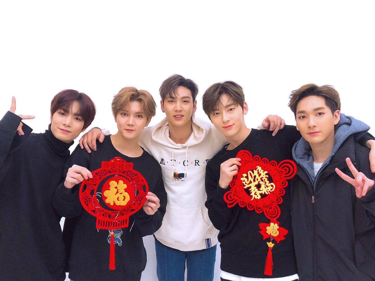 Harem 뉴이스트 (เปิดออ+รับสเป) tweet media