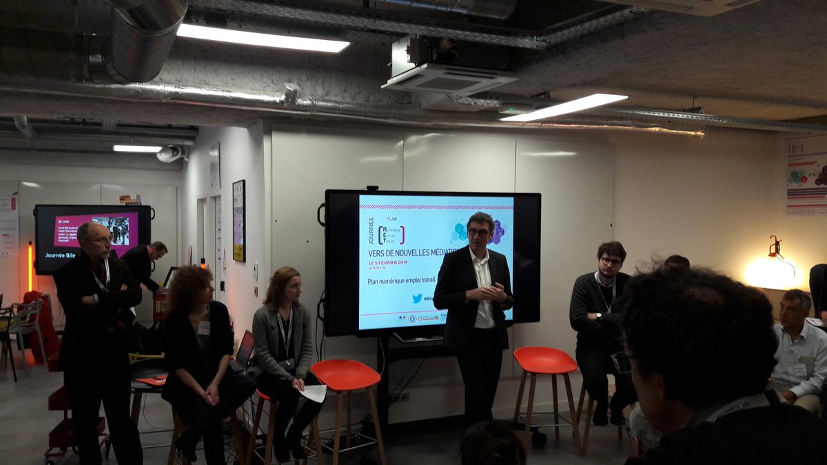 didier_pignon's tweet photo. Lancement de la journée #BilanPlanNet au coeur de @poleemploi_LAB . L'IA, L'innovation ouverte et le management des competences en support des chercheurs d'emploi https://t.co/ra9Uuv94QH