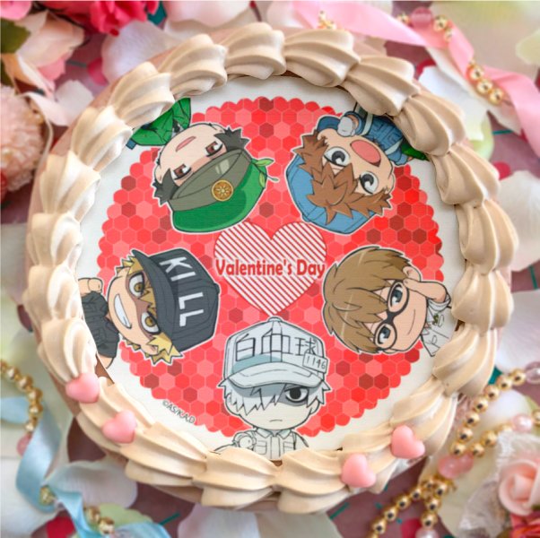 はたらく細胞』バレンタインスイーツご予約受付中💕 細胞たちが