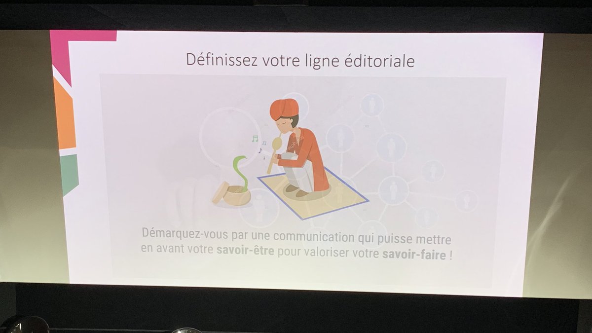 Ne perdez jamais de vue votre objectif.
Démarquez vous 
Définissez votre ligne éditoriale.
Soyez généreux 
Donnez avant de vouloir recevoir.
C’est comme dans la vraie vie 
<a href="/Philippe_Attal/">Philippe Attal</a> #MeDoWeDay <a href="/makae_events/">Makae</a> <a href="/fredegenicot/">Frédérique Genicot</a>