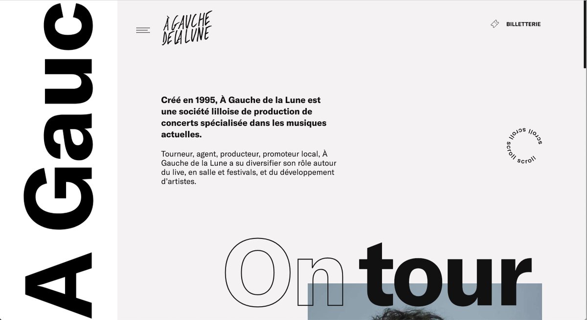 scotchline_'s tweet photo. What’s trendy on the web in 2019?
-> BIG LETTERS, without filling, only with outlines!
#webdesign #webtrend #designtrend #design #trend #web #css https://t.co/FnBcBmE5gU