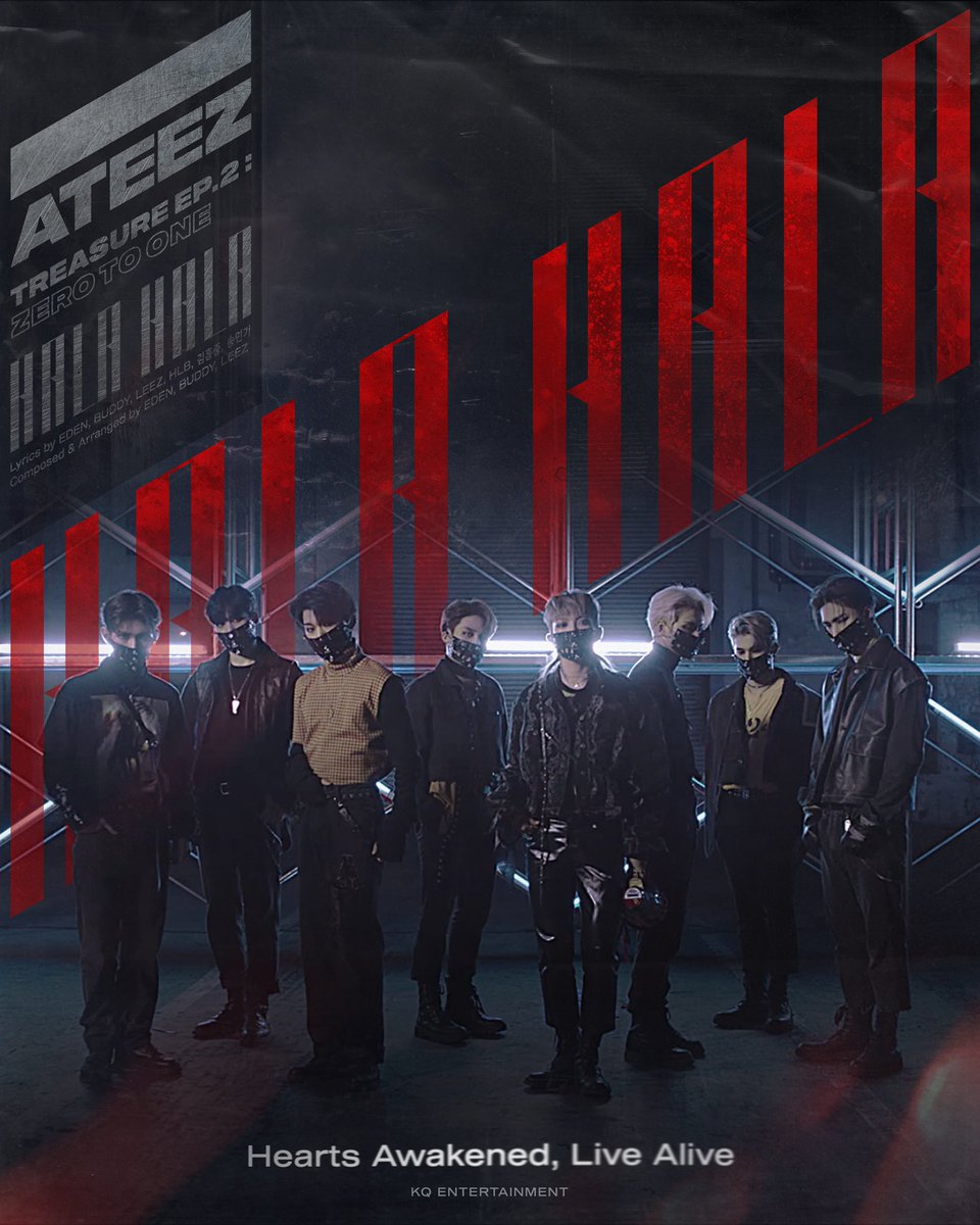 ATEEZofficial's tweet photo. [📷] ATEEZ(에이티즈) - ‘HALA HALA (Hearts Awakened, Live Alive)’ Official MV (Performance ver.) Poster
　
MV RELEASE 2019. 2. 7 6PM
　
#Zero_To_One #HALAHALA #ATEEZ #에이티즈 https://t.co/xPmzQN0iZd