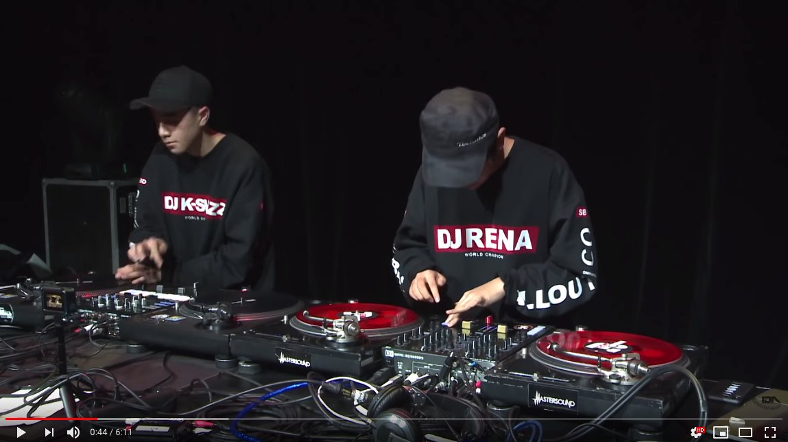 NI_News's tweet photo. @HayashiRena and @djkswizz, AKA Superbeast #DJs, killing it at their winning @IDA_WORLD performance in Kraków last December 🔥 Keep an eye on these two &amp; watch the full performance here: https://t.co/pCm3594dDX #TraktorDJ #Scratching #Turntabilism #Vinyl #TraktorScratch https://t.co/tAWO45oyro