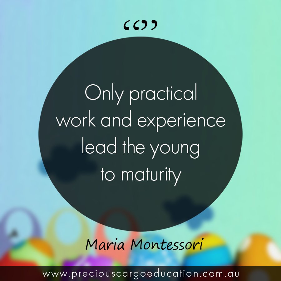 👦👧 #PreciousCargoEducation #Montessori
