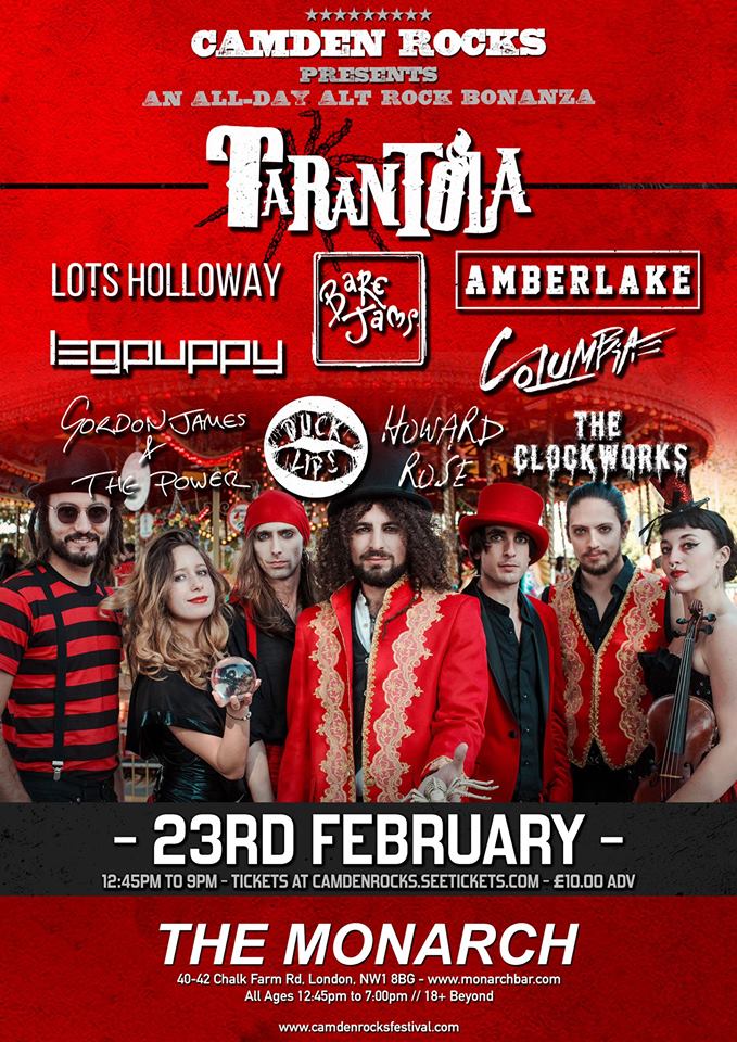 Legpuppymusic's tweet photo. Our next show is going to be a proper #Circus event with @CamdenRocksFest & @TarantolaOffici expect #clowns #Mimeartists #dancers #hulahoopers #performers tickets on sale now @MuseBoost @clubelectricity @VenuesGigsEtc https://t.co/FJqiJIhCrc https://t.co/uHKc1zV4xP