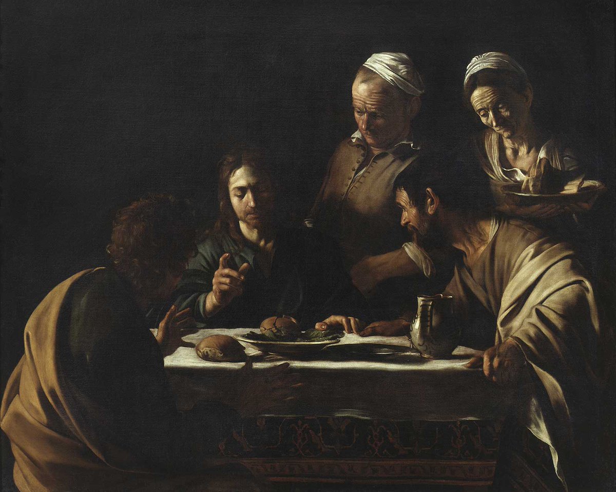 NeosLogos's tweet photo. Da oggi un inedito confronto tra #Caravaggio e #Rembrandt alla Pinacoteca di Brera, con la serie dei "Dialoghi", "Attorno alla cena di Emmaus". @museobrera 
#neoslogos #exhibitionoftheday #eventi #inaugurazioni #arte #cultura #milano https://t.co/OCzRT5U0eD