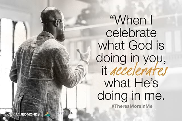 macedoniapgh's tweet image. "When I celebrate what God is doing in you, it accelerates what He's doing in me." -Pastor @brianjedmonds /// THERE'S MORE IN ME is now available. Open the app! #ImBuildingSomething #TheTimeIsNow