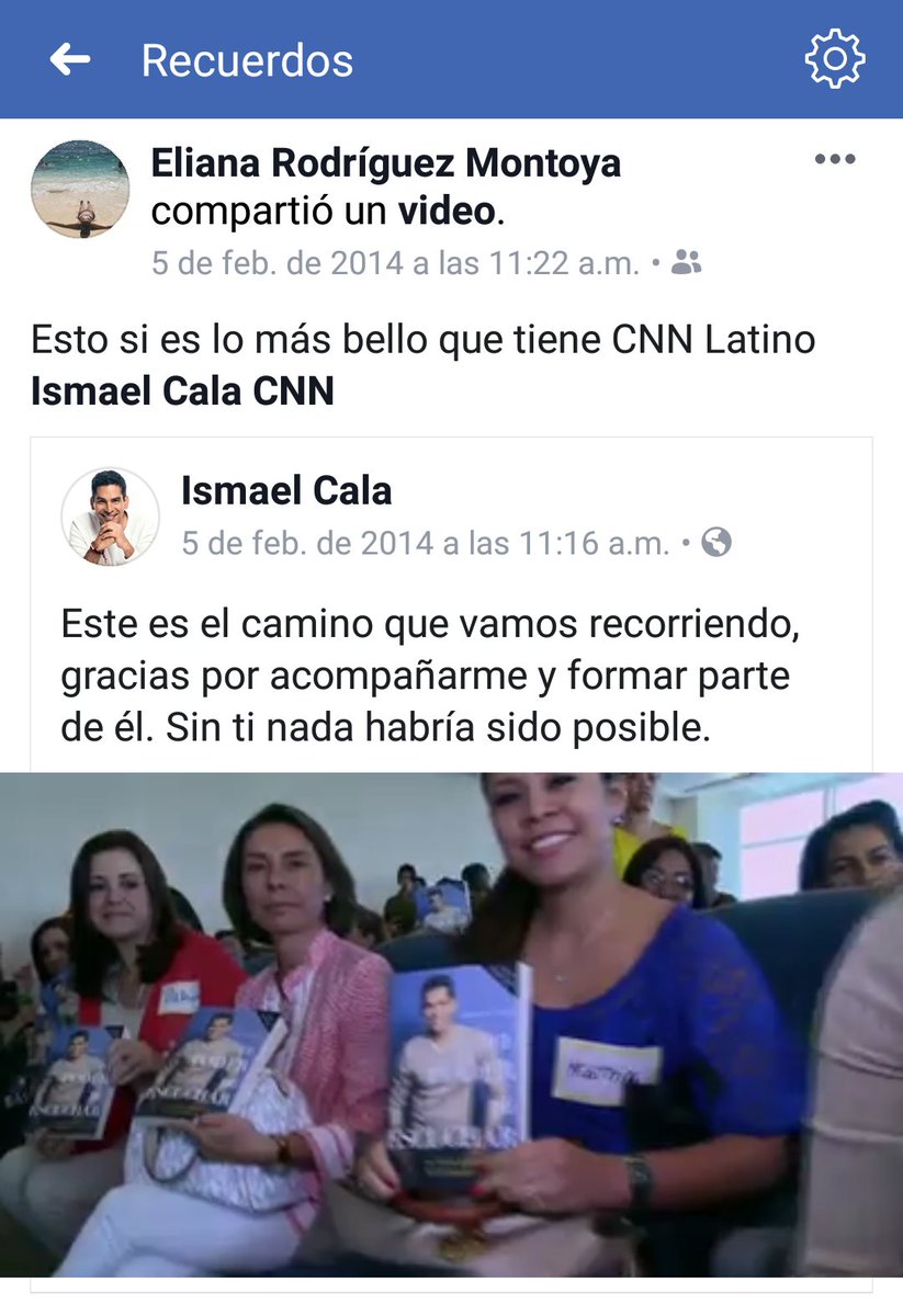 EllannieMovie's tweet photo. Hace cinco años Ismael @cala presentaba su primer libro #ElPoderDeEscuchar de ahí pa'lante no ha habido quien lo pare en éxitos  👏👏 https://t.co/EDIykGe3mK