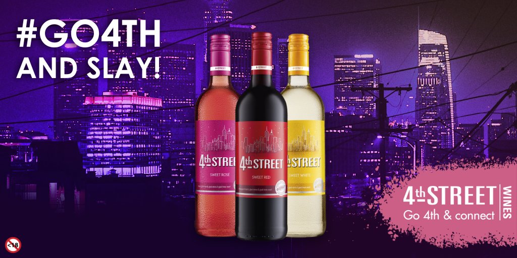 4thstreetwine's tweet photo. #Go4th and slay!
Nothing beats a summer night in the city, right? Time to #Go4thAndConnect with 4th STREET and friends. Time to SLAY! https://t.co/43qHmt3e9V