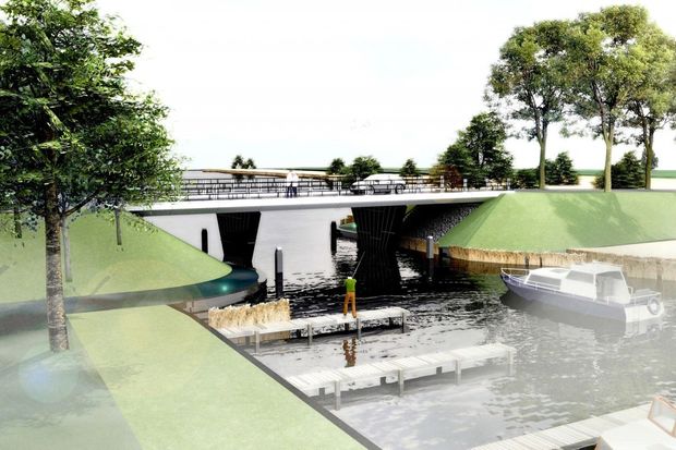 OosterhofHolman's tweet photo. De brug over de #Tjonger wordt vernieuwd. De huidige brug is gebouwd in WOII en voldoet niet meer aan de eisen. Op maandag 18 februari 2019 starten wij met de #sloop van de brug. https://t.co/tW5G3g9tCP https://t.co/Ov2EyAT7Uh