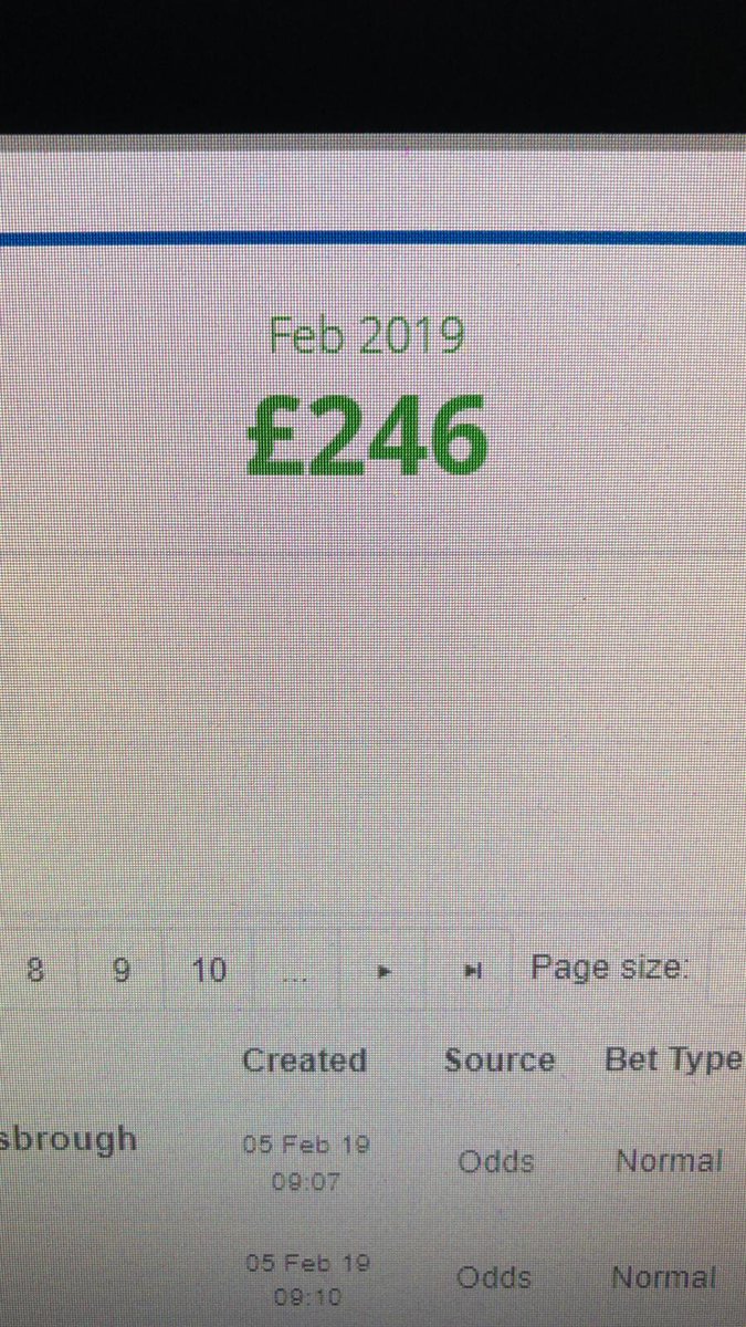 So its the 5th of feb and here is our feb profit so far. Follow the link give it a try oddsmonkey.com/affiliates/aff…
#money #business #love #entrepreneur  #success #like #lifestyle #follow #hustle  #music #millionaire   #inspiration  #goals #uk #happy  #wealth #cash #football #betting