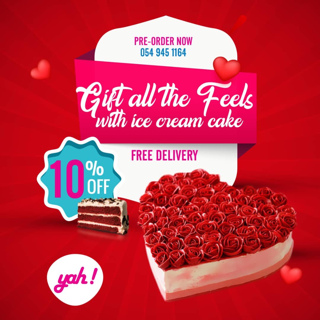 This Valentine’s Day! Gift all the feels with Yah ice cream cakes. 
•
•
•
Being plates over dates or dates over plates, you are covered with 10% discount on us on all yah ice cream cakes! pre-order now!