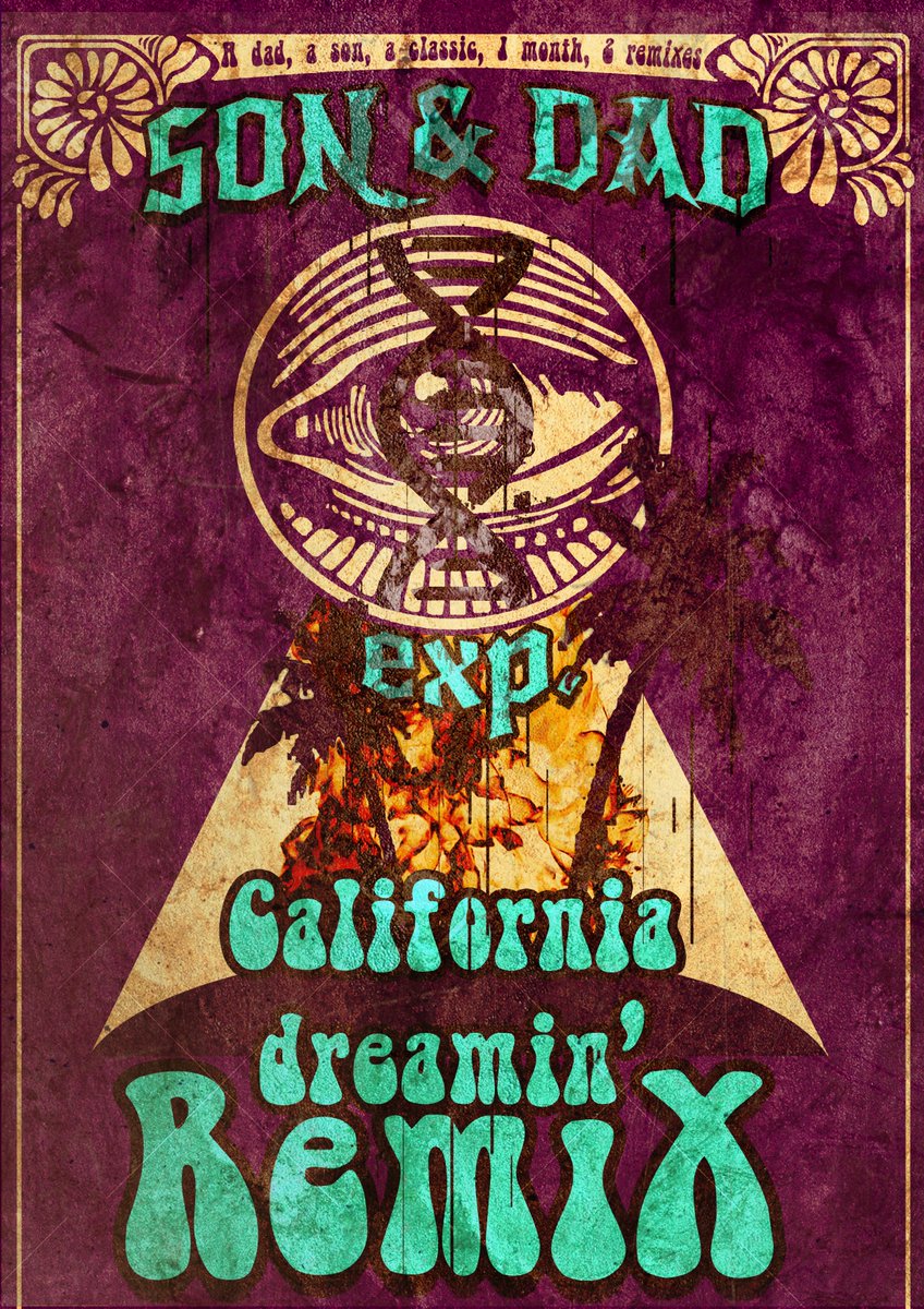 snd_exp's tweet photo. "A dad, a son, a classic : 1 month, 2 remixes"
This month for our first family cover challenge we're bringing you California Dreamin' by The Mamas and The Papas 🌴
R u ready ? https://t.co/kfullDTduB