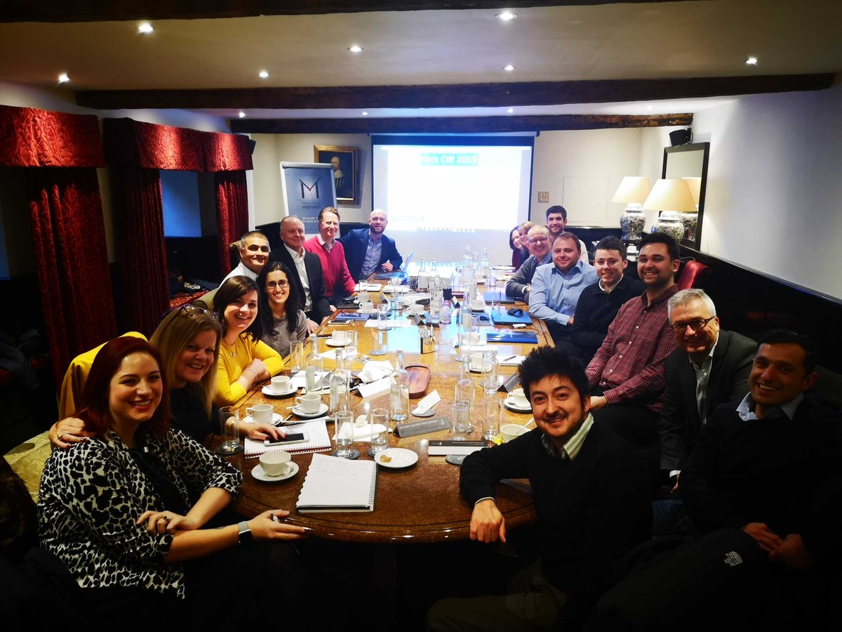 jonlclarke's tweet photo. A great break out session at the #cyance kick off 2019. Planning for customer and partner success with #b2b #buyingintent #behaviourbasedmarketing #ABM https://t.co/NIf3GnEldh