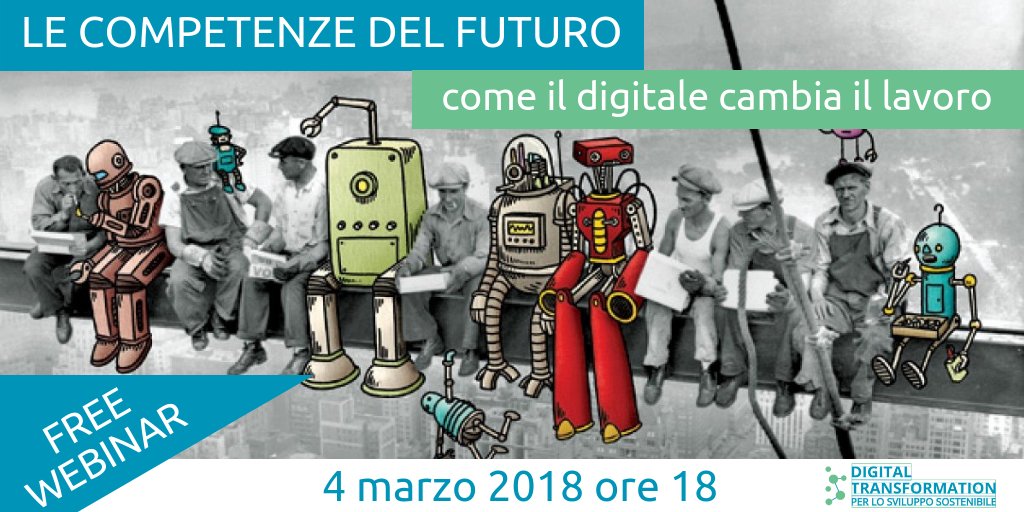 ImpactSkillsOng's tweet photo. La trasformazione digitale che impatto sta avendo sul mondo del lavoro?

Ne parliamo online, lunedì 4 marzo.
Partecipare è gratis, iscriviti qui: https://t.co/OtRUmtqtxV
#digitaltransformationsostenibile
cc @@CISVto @FondaPoliMi @LVIAong @progettoMondo @wemakecc @osvic_or https://t.co/7edtQ8VE6U