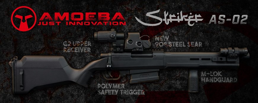 AirsoftProCZ's tweet photo. Favorite Amoeba Striker now in new compact version. 
#amoeba #ares #sniper #compact #airsoftpro #airsoft https://t.co/MVtbB6gL2p