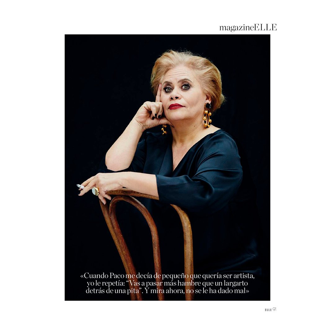 ¡Como nos gusta participar en producciones tan espectaculares como esta que <a href="/elle_es/">ELLE España</a> ha hecho con Paco León, María León y Carmina Barrios! La familia de artistas ha sido peinada con productos de Leonor Greyl y los resultados no pueden ser mejores 😍