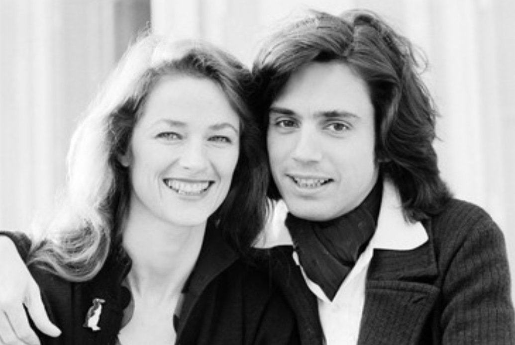 Happy Birthday to Charlotte Rampling!
Photo: Charlotte Rampling and Jean-Michel Jarre 