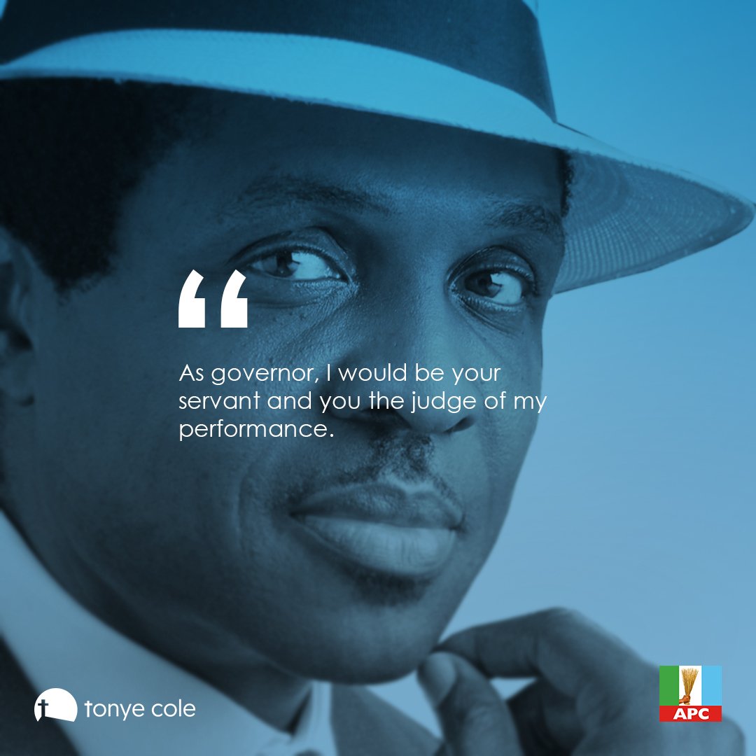 TonyeCole1's tweet image. #WeGoDoAm #RiversDecides2019 #PoliticsOfPeace