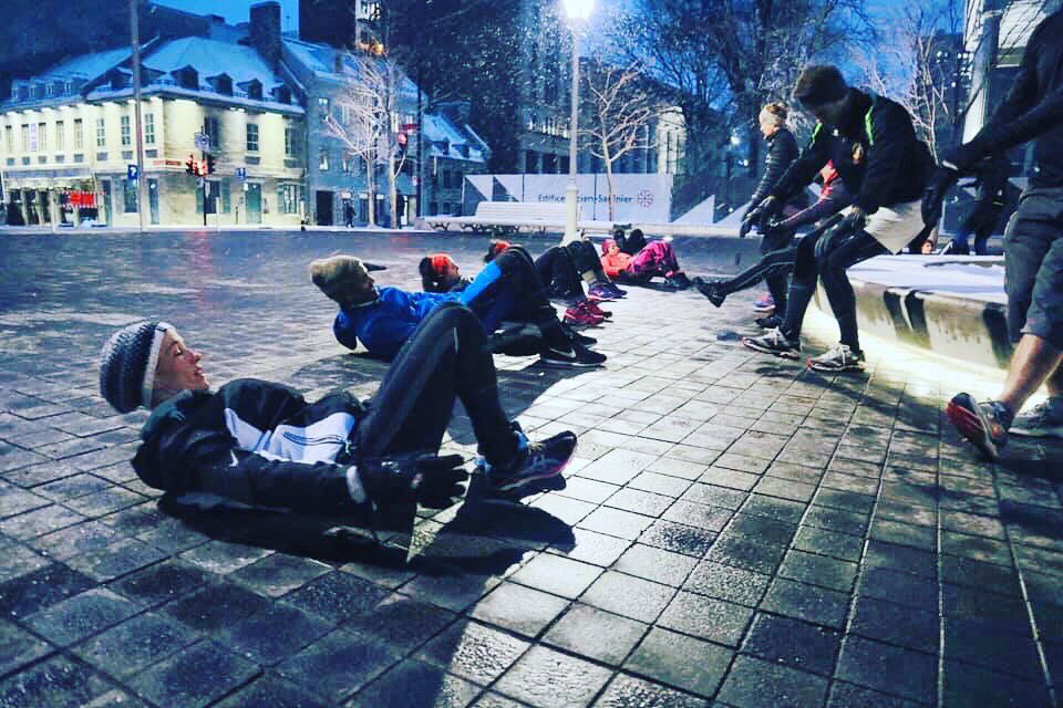 novproject_mtl's tweet photo. Alors que la nouvelle année lunaire accueille l’Année du cochon 🐖, nous serons ici demain matin pour célébrer une année de remise en forme gratuite! Venez célébrer avec nous. Place Jacques-Cartier. 6h29 https://t.co/OMukCwnVz5