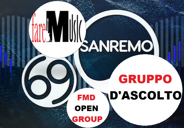 FMDBlog's tweet image. #SANREMO2019 #GruppoDAscolto: Come ogni anno durante il @SanremoRai , #FareMusic organizza un gruppo d'ascolto per seguire insieme a voi la kermesse canora.
Il Gruppo verrà aperto nel nostro gruppo FMD OPEN GROUP(questo il link facebook.com/groups/4314672…) sotto l'immagine come segue