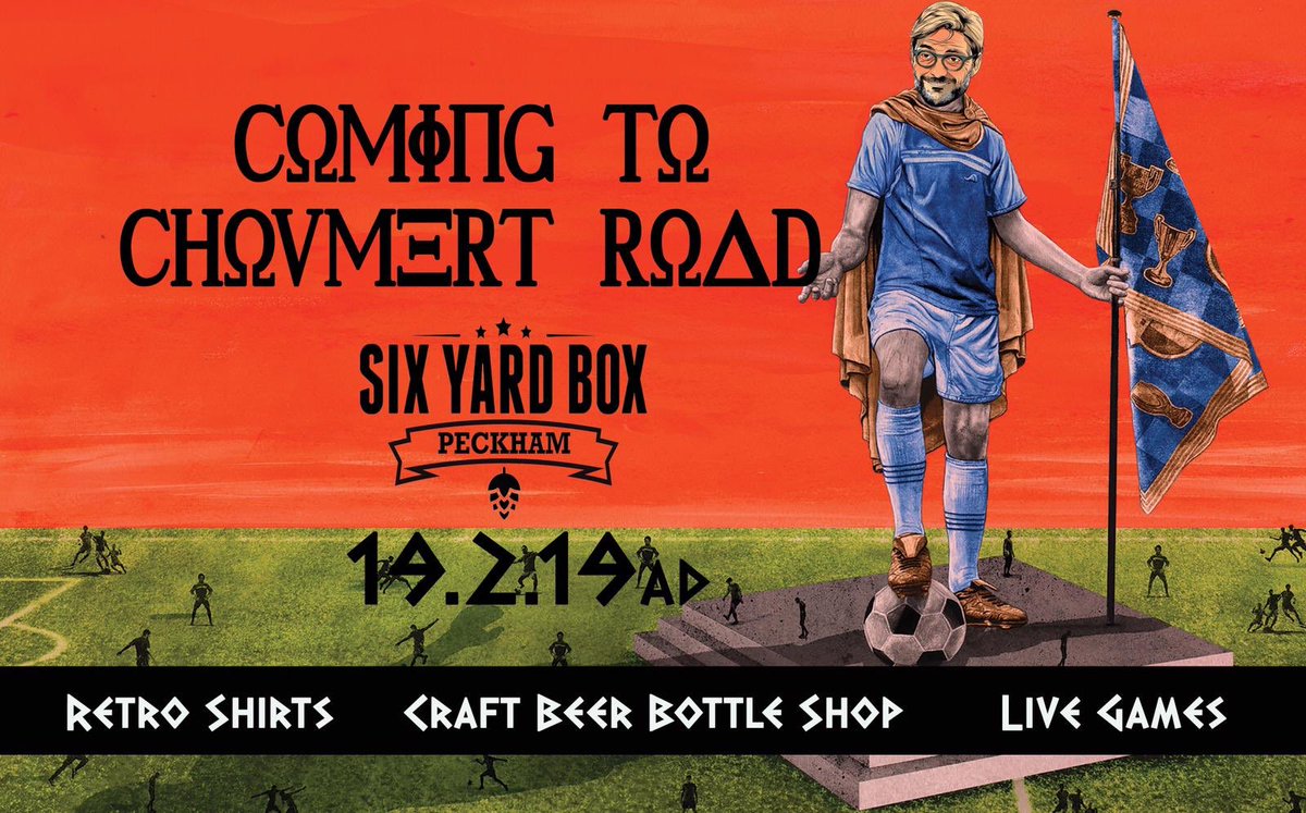 2 weeks today we will be opening our Peckham pop up.