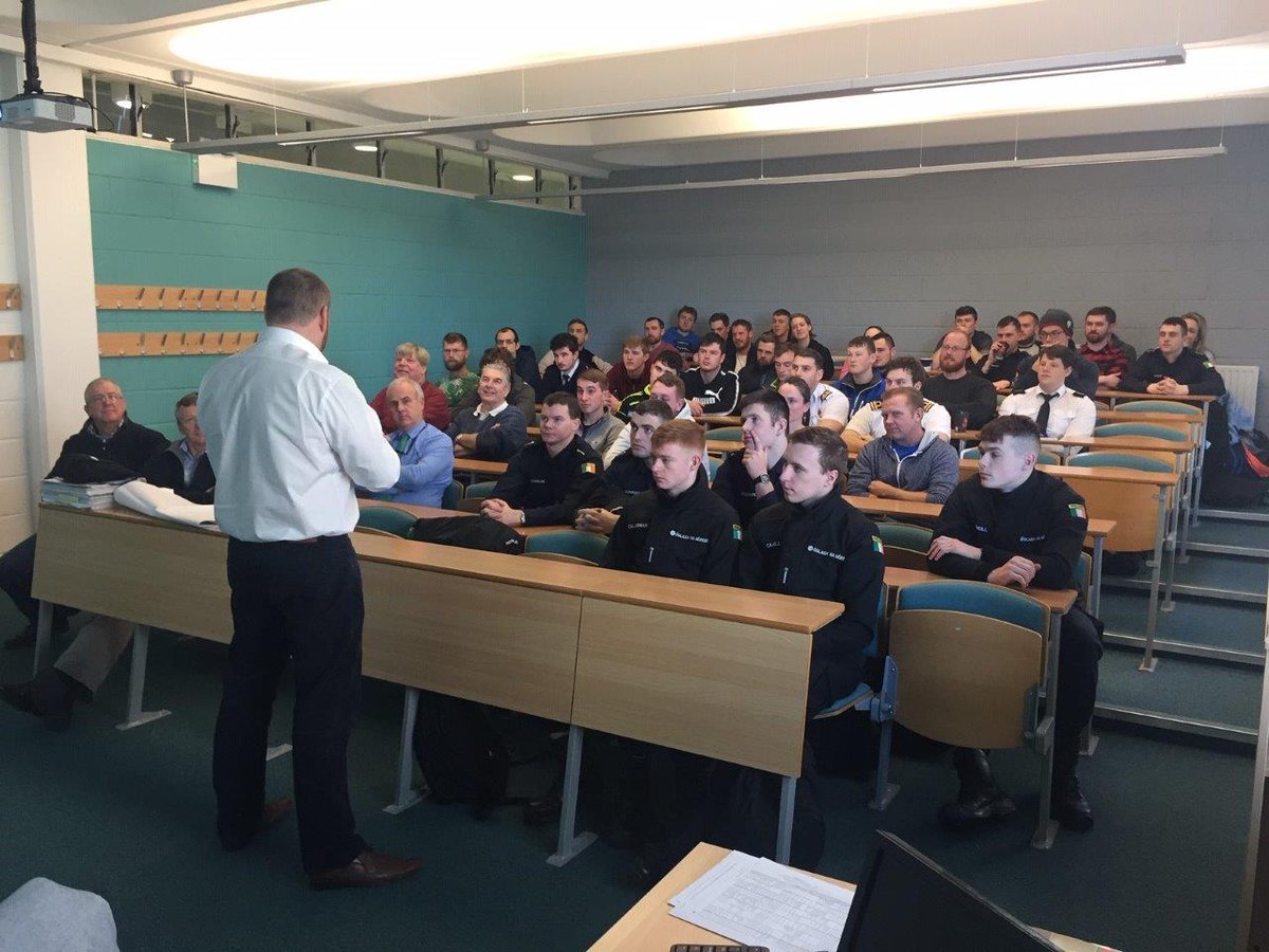 MTU_Alumni's tweet photo. Captain TomΓ‘s Connery visited the National Maritime College of Ireland last Wednesday and gave a fantastic presentation about his former college life in @CIT_ie and his rise to becoming the Captain of the Queen Victoria.
#MeettheGraduate #NMCI #Alumni https://t.co/FDJEeI8bxi
