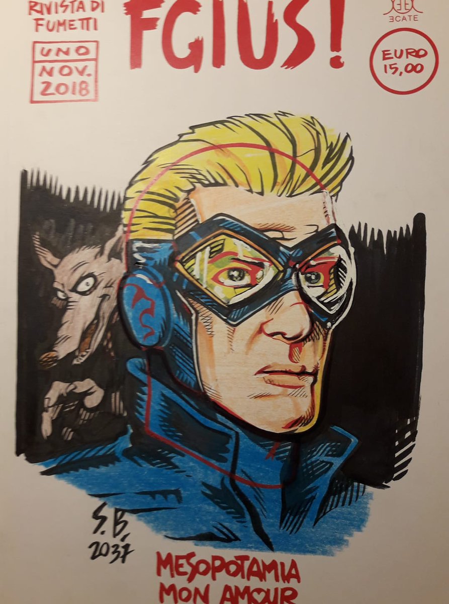 SudarioBrando's tweet photo. FGIUS! e le personalizzazioni: Aniaml Man #animalman #sudariobrando #fgius https://t.co/G7mKprKz2i