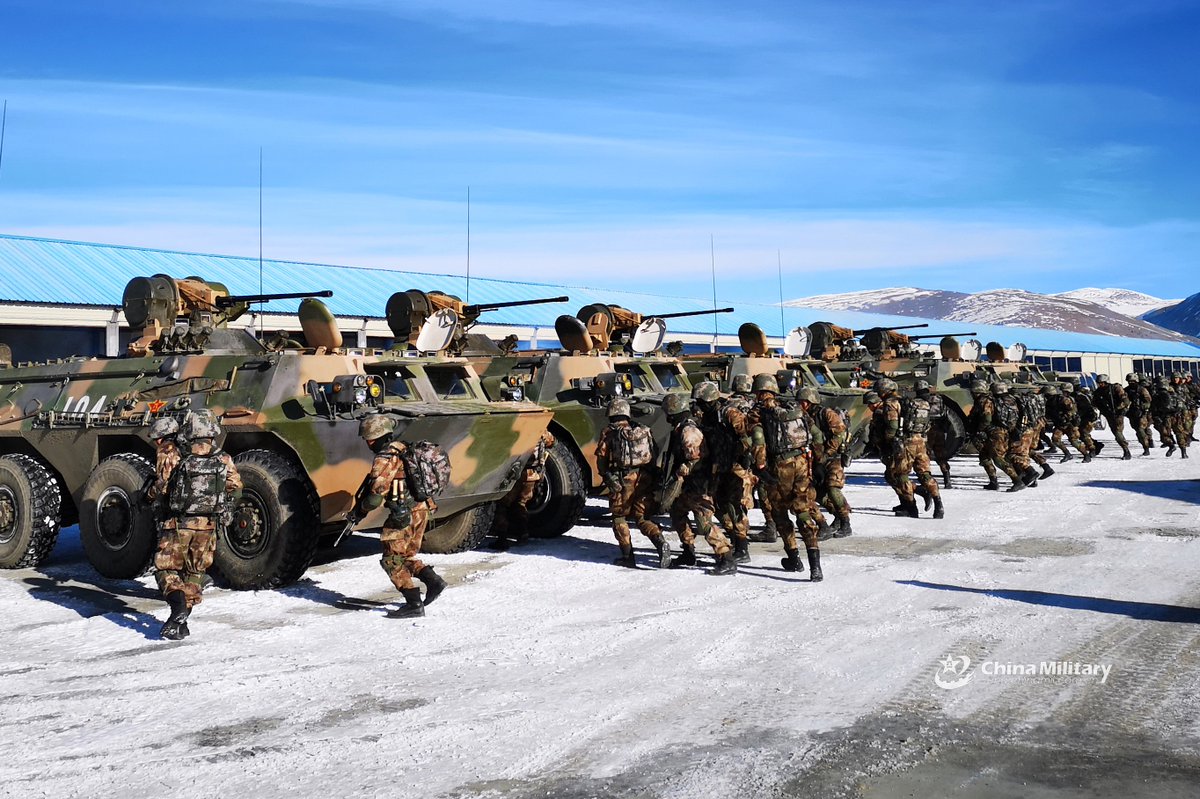 rajfortyseven's tweet photo. #China #PLA #WTC #occupied #Tibet #Shannan
#Type92 #WZ551 #ZSL92 moving for a field training. https://t.co/CrFaqwp08I