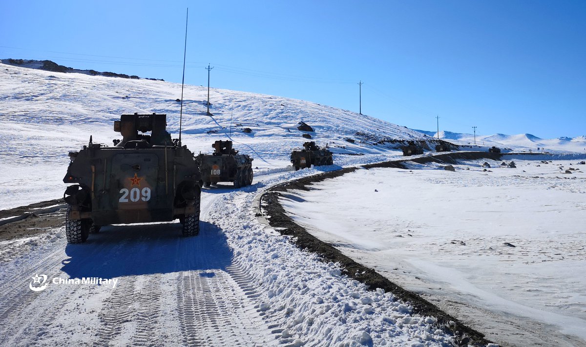 rajfortyseven's tweet photo. #China #PLA #WTC #occupied #Tibet #Shannan
#Type92 #WZ551 #ZSL92 moving for a field training. https://t.co/CrFaqwp08I
