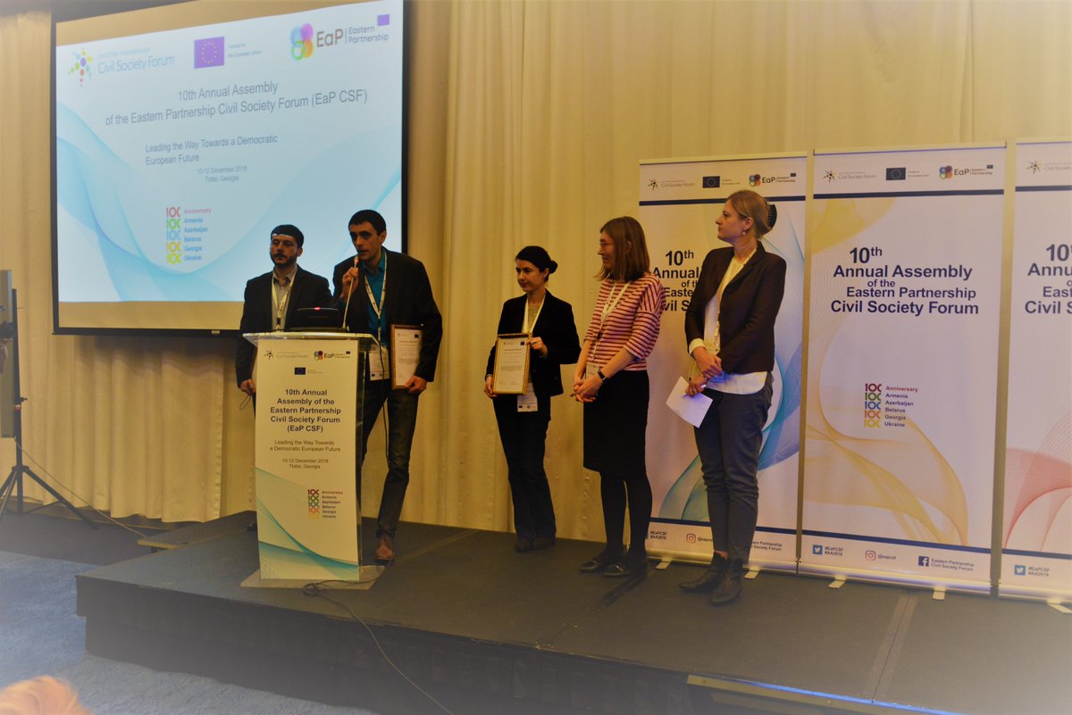 eapcsf's tweet photo. WG 2018 #Regranting: did you follow "Facilitation of Regional Professional #Education in #Agriculture and #Rural #Development in the #EaP" project❓🌽
It is among 🔝3 projects, voted by #EaPCSF #AA2018 – look through country profiles and recommendations: https://t.co/A8l3OAXNnn https://t.co/yvadHrUA24