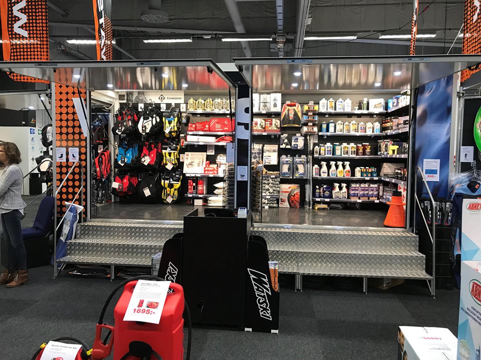 It's show season here in Europe &amp; we're LOVING the new Watski trailer! If you're a fan of watersports and in Gothenburg this week, then head to @batmassan! Our in-country distributor, can be found at F01:34 &amp; is ready to help you with all your safety &amp; performance requirements!