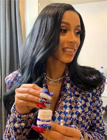 You'll Need Eclipse Glasses To See Cardi B.'s Latest Nail Art | Essence