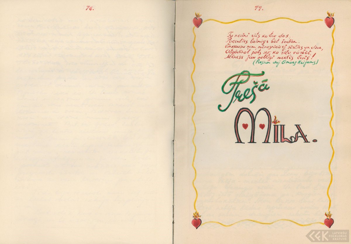 garamantas's tweet photo. LFK Autobiogrāfiju krājumā publicējam Artūra Krūma 1954. g. sarakstītās atmiņas ar nosaukumu "Pagātnes ēnas" jeb "Sievietes manā dzīvē", papildinātas ar autora ilustrācijām un sieviešu portretiem.
https://t.co/CsUi03Mjbu
Aicinām iesaistīties šī aizraujošā materiāla pārrakstīšanā! https://t.co/DPwEMJOoub