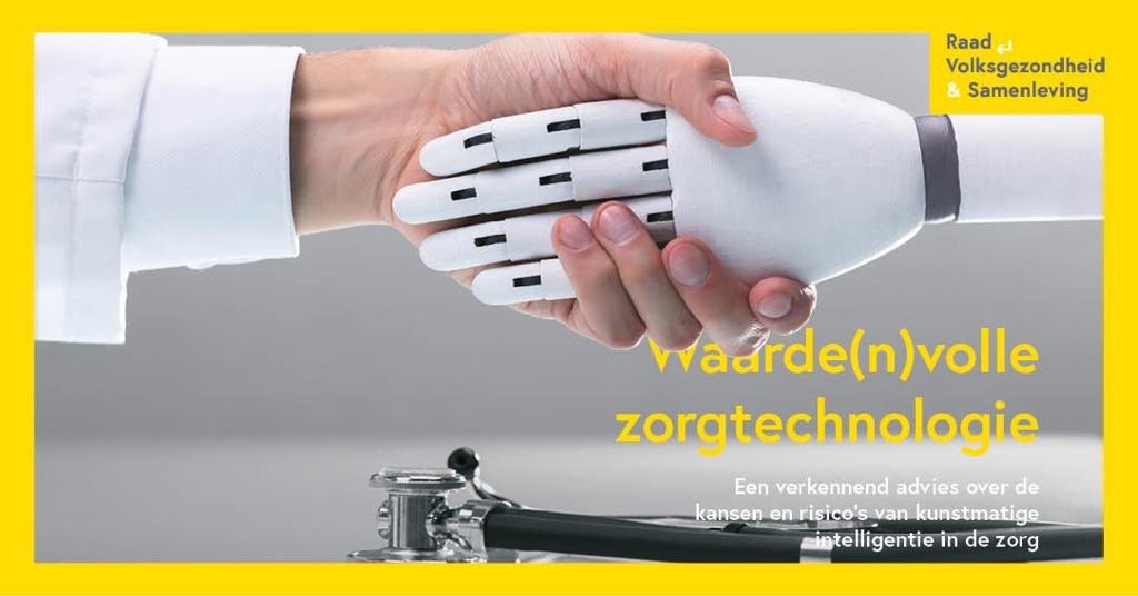 Neem op tijd maatregelen om de ontwikkeling rond AI in de zorg in goede banen te leiden. Afwachten is geen optie #waardenvollezorgtechnologie #AI #kunstmatigeintelligentie bit.ly/2GuAC2v