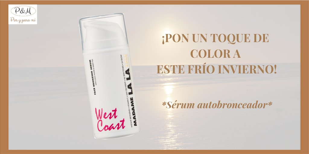 Con el #Sérum autobronceador ☀ de <a href="/MadameLALAUK/">Madame LA LA</a> lucirás una piel hidratada, bronceada e iluminada 🌟
Aplicar poquita cantidad por la mañana o por la noche. Se adapta a todos los tonos de piel  🔝

#PorYParaMi #natural #vegano #beauty

bit.ly/madame-lala
