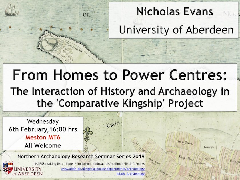 UoA_Archaeology's tweet photo. NARSS is back! Tomorrow Nick Evans on Homes to Power Centres as part of Comparative Kingship. Enjoy the interaction of history and #archaeology! MT6 at 16:00 hrs.
@northernpicts #Picts #historicalarchaeology early #medieval.
And #ArchSoc has a #bakesale ! https://t.co/AcoaOYlOza