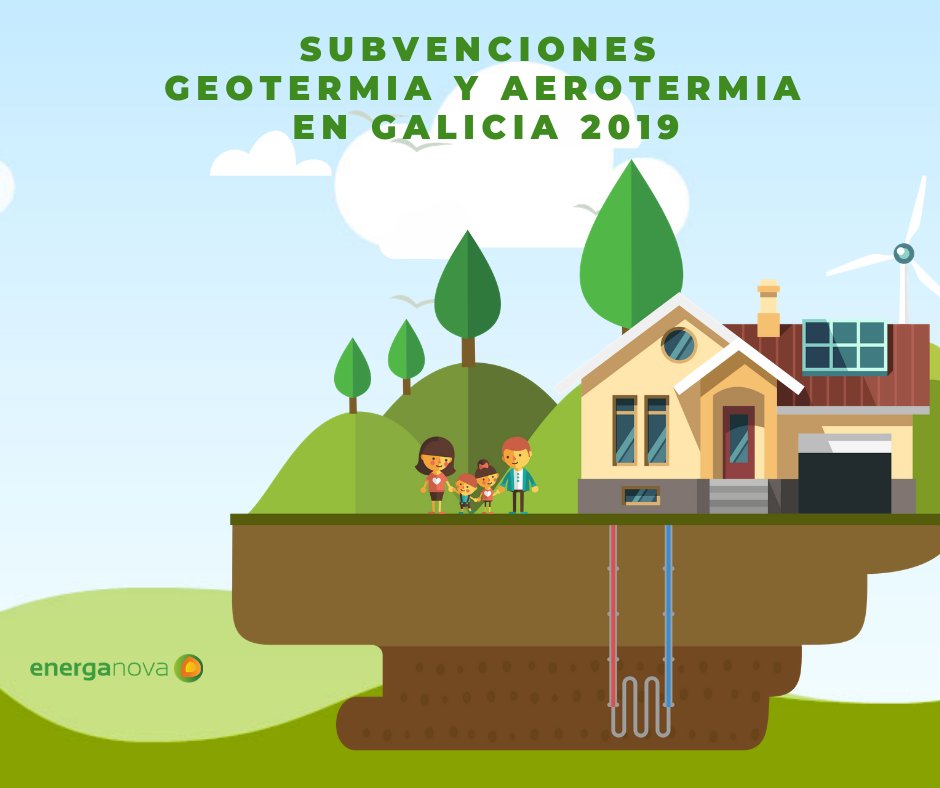 En los próximos días se publicarán las subvenciones de Geotermia, aerotermia en Galicia del Inega. ¡Nosotros hacemos los trámites GRATIS!