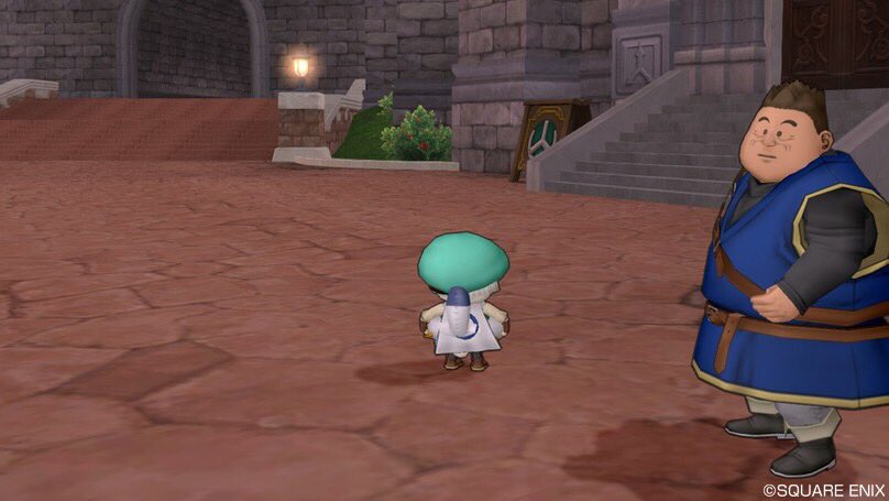 もろんちょ ドラクエ10 昨日の写真じゃ分かりにくかったけど マントのチームエンブレムの丸の中からももんじゃの尻尾が出てるのがポイントです