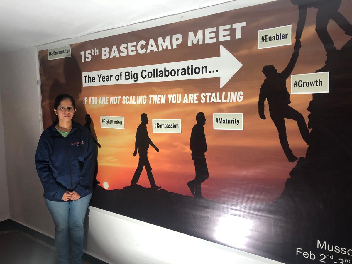 Shruti_feb86's tweet photo. Thankyou @tavarejay for gr8 #15Basecamp meet n sharing with us valuable learnings n insights. Would be really helpful in further work execution #Collaboration #inventivethinking @smartDataIncLtd
Thankyou @Chandan99523270 n all SDD members for wonderful arrangements n hospitality. https://t.co/MMXSALS7ZF