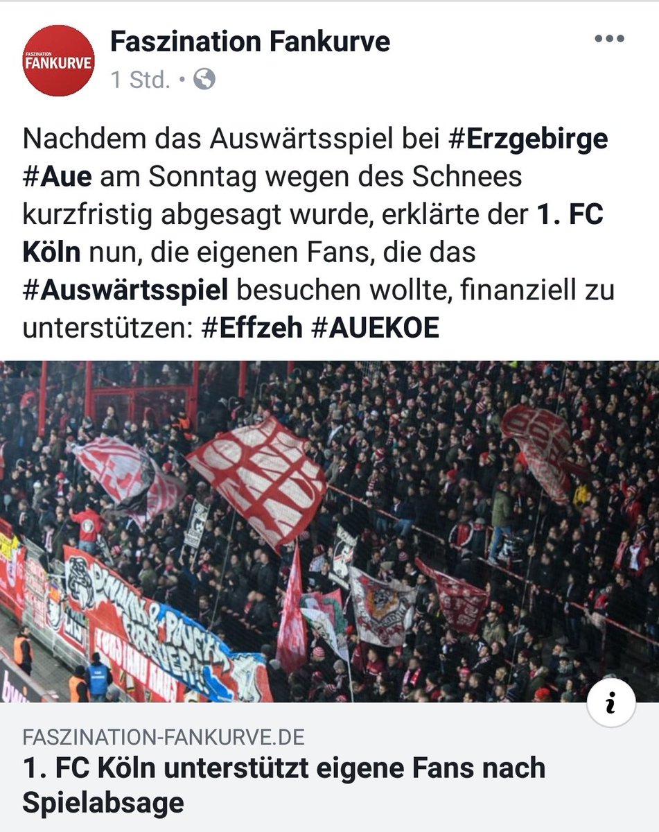 1901Promille's tweet photo. Starke Aktion vom @fckoeln #effzeh  #AUEKOE #Neinzurb https://t.co/8fyraqCSnj