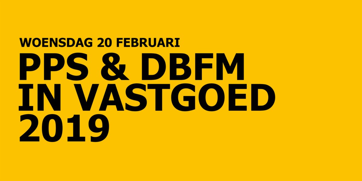 PPS &amp; DBFM start al op 20 februari! Hoe zet u PPS en DBFM effectief in bij vastgoed- en gebiedsontwikkelingen? U hoort op deze studiedag PPS-experten over hun praktijkervaring en de laatste ontwikkelingen! Schrijf nog snel in! buff.ly/2Gtg0Yp