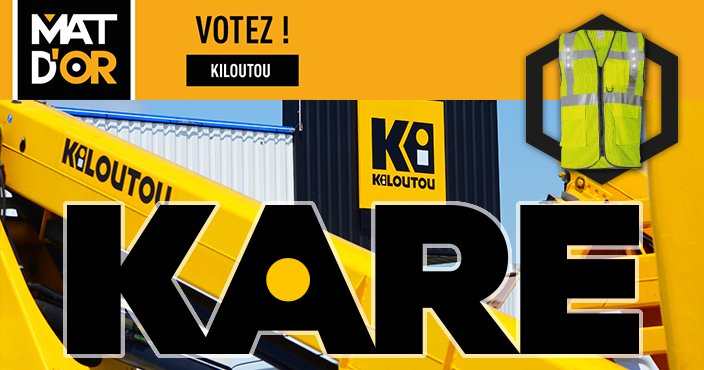 kiloutou's tweet photo. Votez pour notre #innovation « Gilet connecté » Kare aux Mat d’Or 2019 ! Vous avez jusqu’au 15 février 💪
👉 https://t.co/woCAIzy0Wt
#Kiloutou #ParlonsPro #vote https://t.co/Txhfk8DN0r
