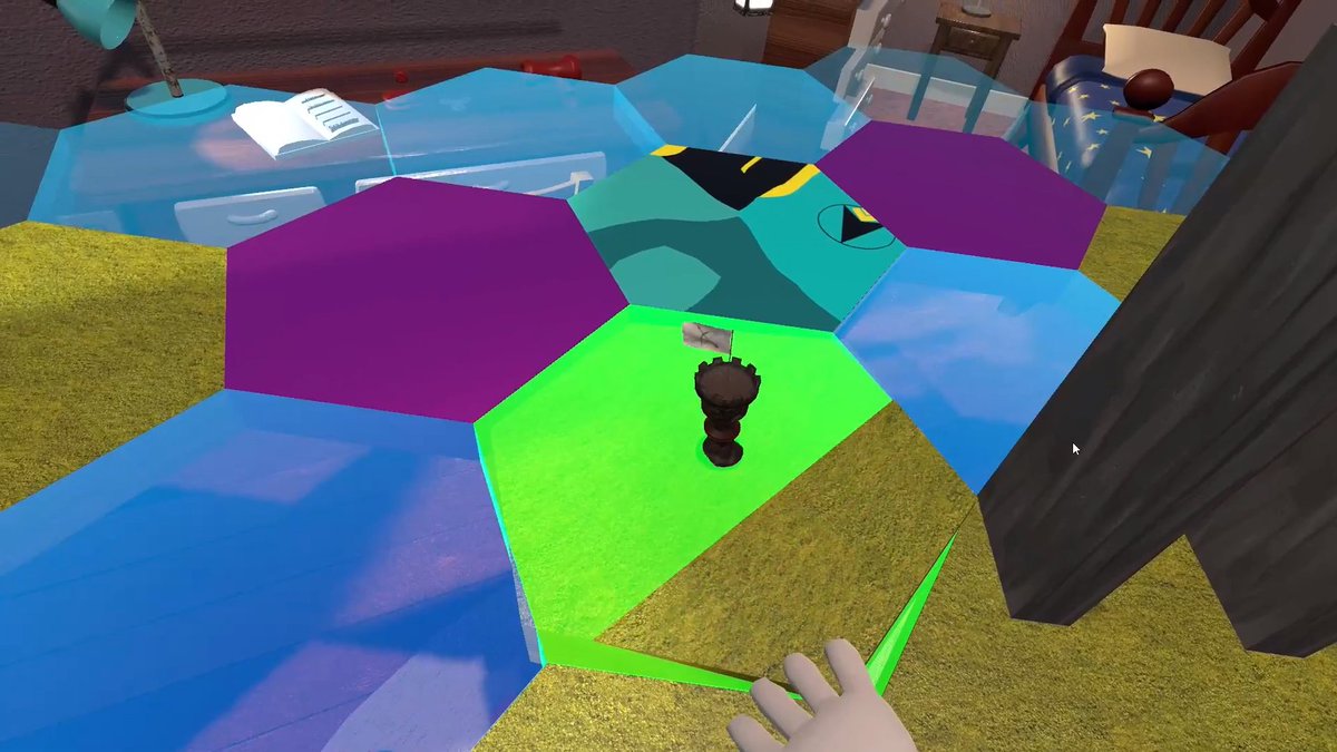 ShadowShrimpDev's tweet image. Today we are playtesting how well hex placement works in VR! #VR #indiedev #gamedev